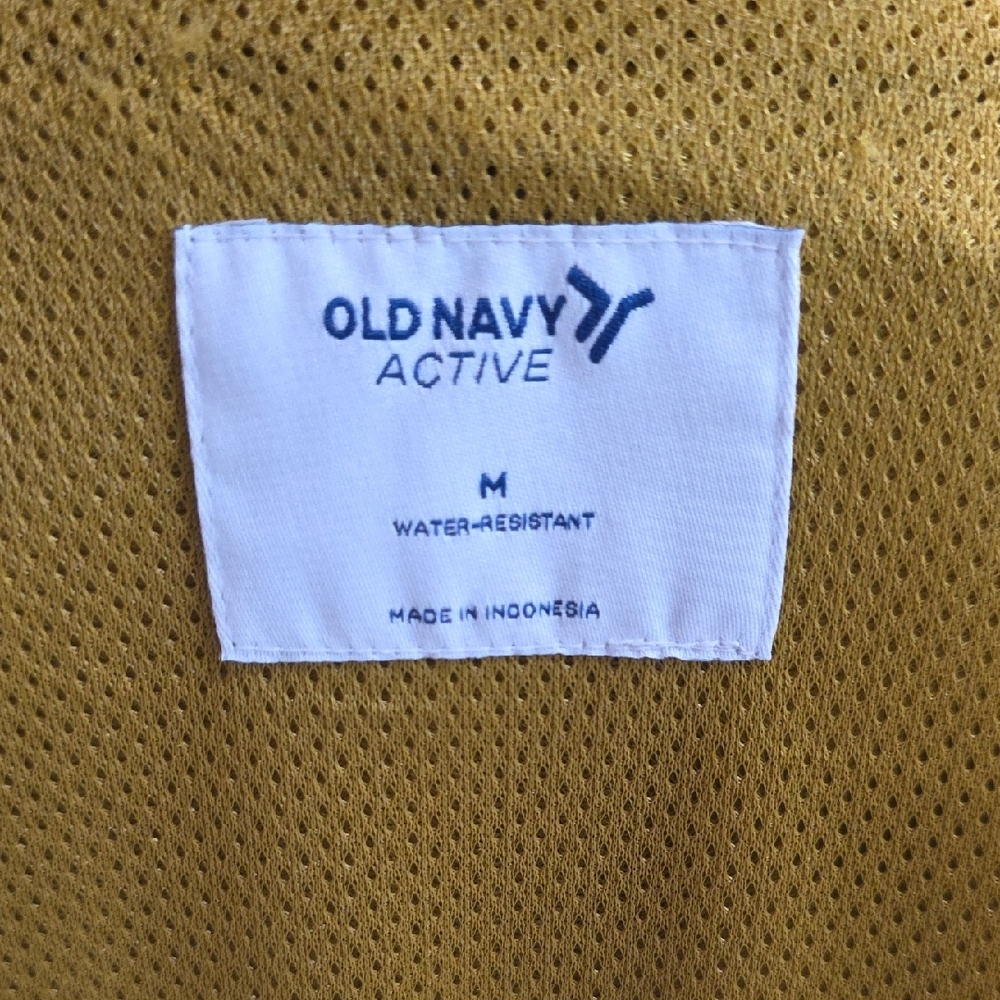 Old Navy Mustard Yellow Rain Jacket - Picture 3 of 6